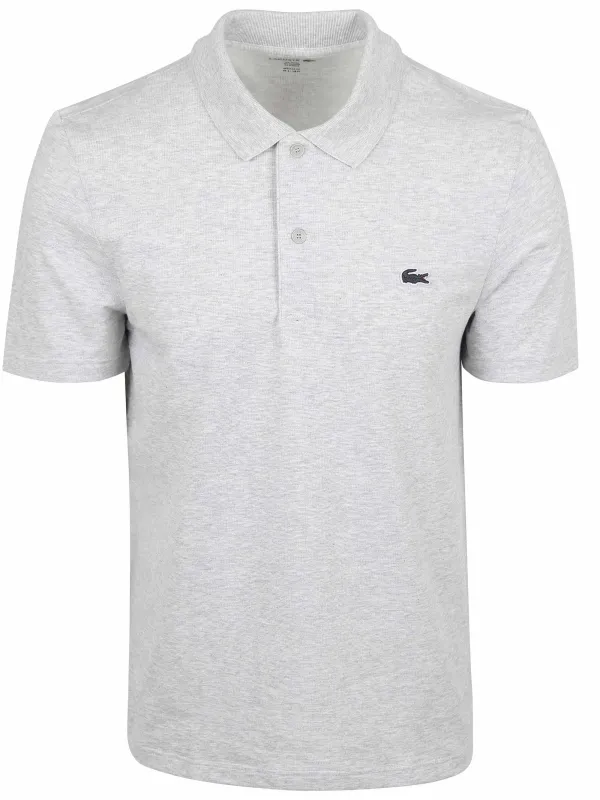 Lacoste Polo Shirt Breathable Grey maat M