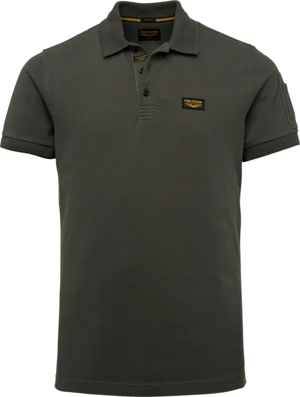 PME Legend Polo Dark Green Dark Green maat 3XL