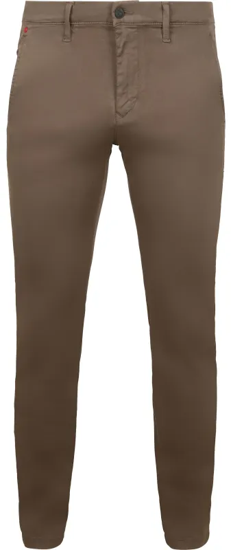 Mac Driver Pants Chino Brown Taupe maat W 31