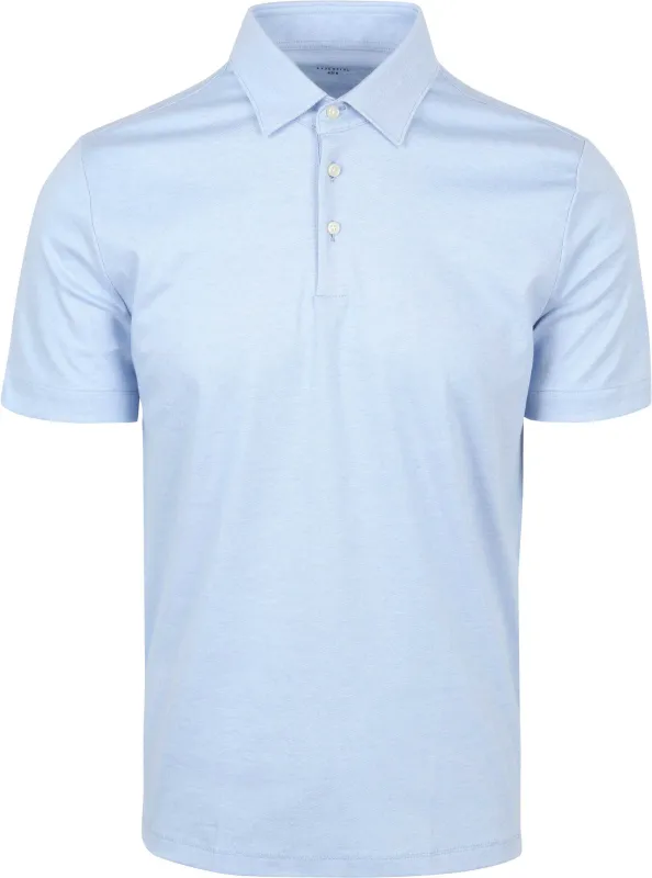 Desoto Polo Essential Light Light blue Blue maat 3XL