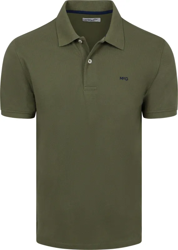 McGregor Piqué Polo Olive Dark Green maat 3XL