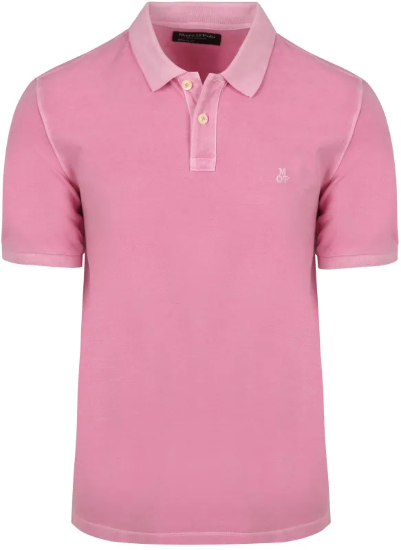 Marc O'Polo Polo Shirt Piqué Mellow Pink maat L
