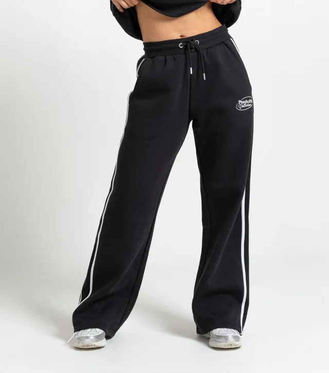 Black Side Stripe Laelia Joggers