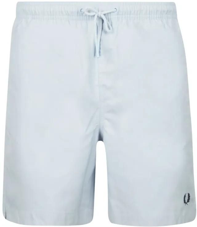 Fred Perry Swim Shorts Light Light blue Blue maat M