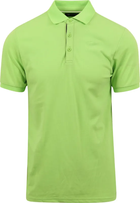 Suitable Fluo A Polo Shirt Bright Green maat 3XL