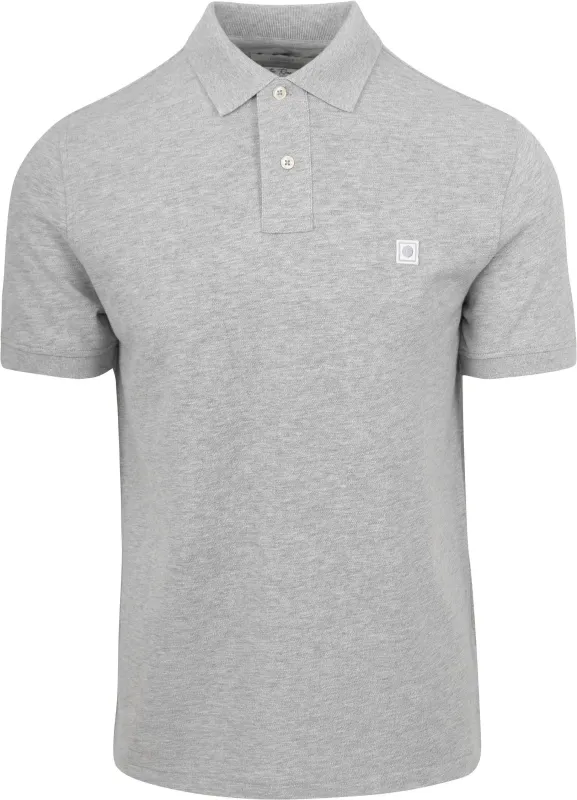 King Essentials The Rene Polo Shirt Grey maat L