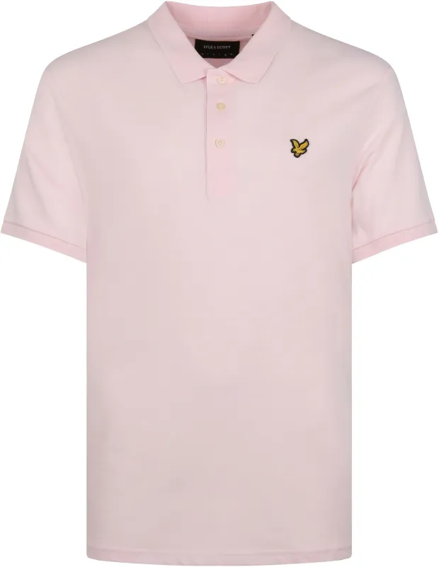 Lyle and Scott Polo Roze Pink maat L
