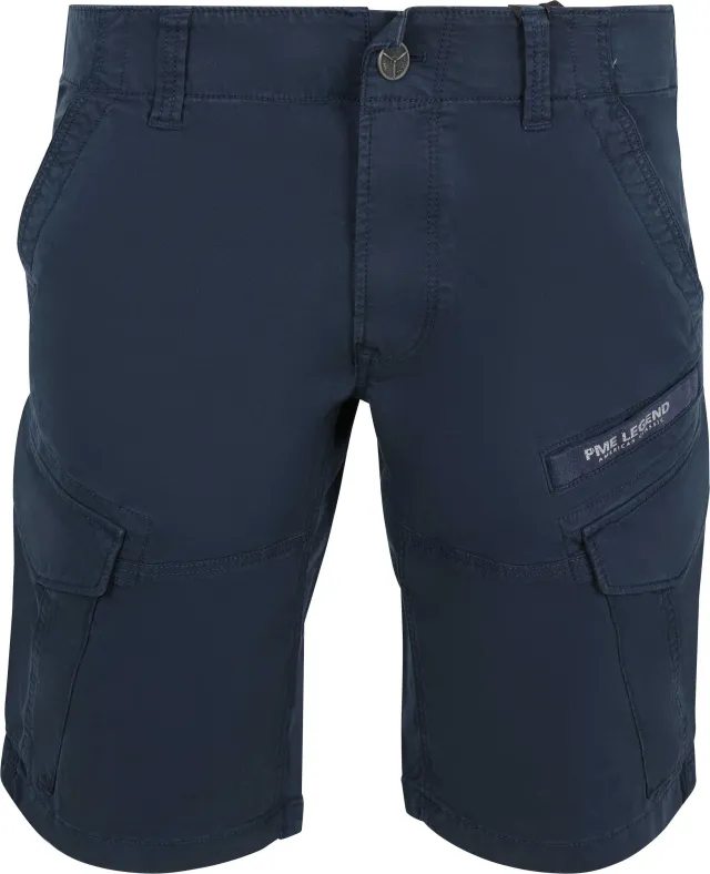 PME Legend Nordrop Cargo Shorts Carbon Navy Blue Dark Blue maat 30