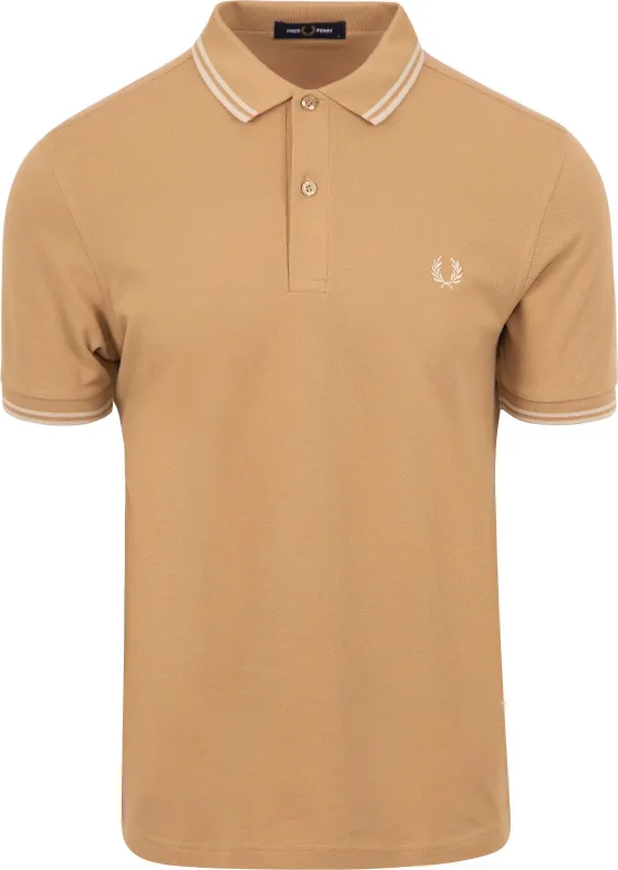 Fred Perry Polo M3600 V19 Beige maat L