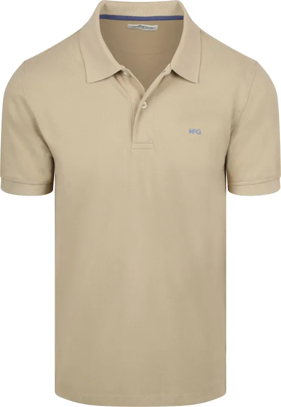 McGregor Piqué Polo Shirt Sand Beige maat L