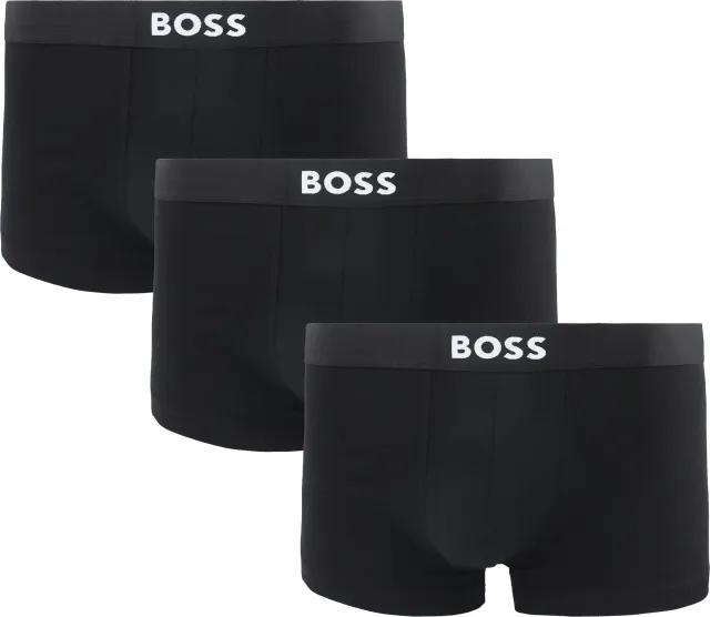 BOSS Short Boxer Shorts One 3-Pack 001 Black maat L