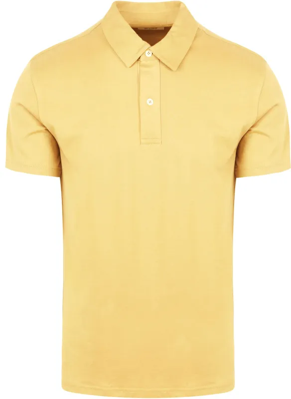 King Essentials The James Polo Shirt Yellow maat L