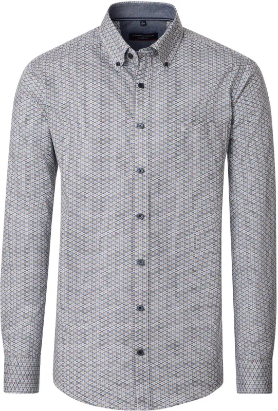 CASAMODA Casual Shirt Bowls Multicolour maat M