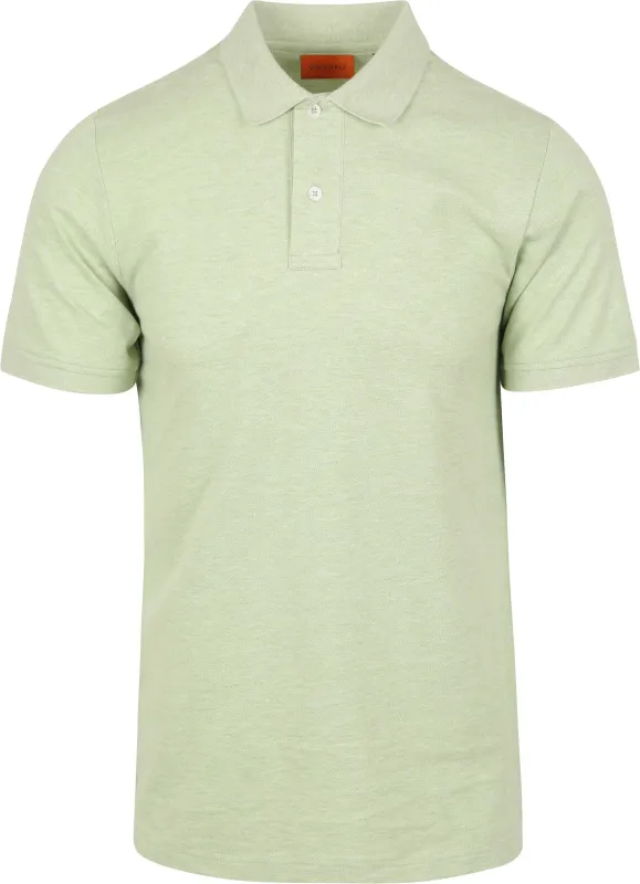 Suitable Mang Polo Shirt Light Green maat 3XL