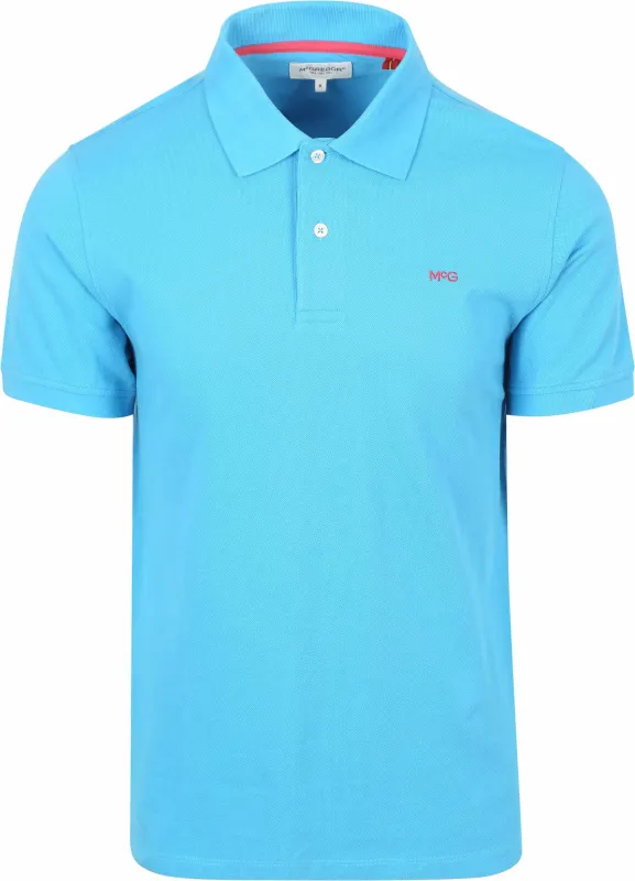 McGregor Piqué Polo Shirt Sea Blue maat L