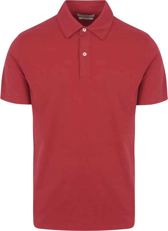 King Essentials The James Polo Shirt Red maat L