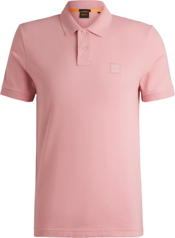 BOSS Passenger Polo Shirt Pink maat L