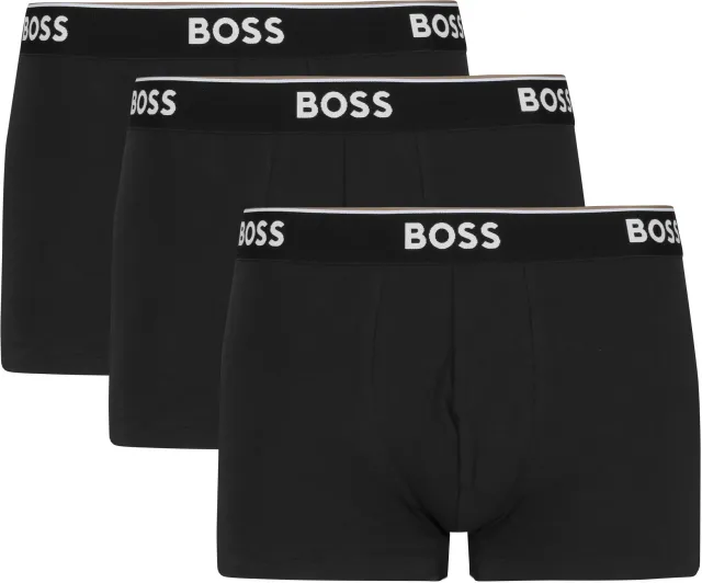 BOSS Short Boxer Shorts Power 3-Pack 001 Black maat L