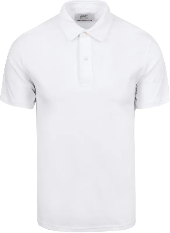 King Essentials The James Polo Shirt White maat M