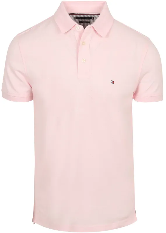 Tommy Hilfiger 1985 Polo Shirt Lily Pink maat L