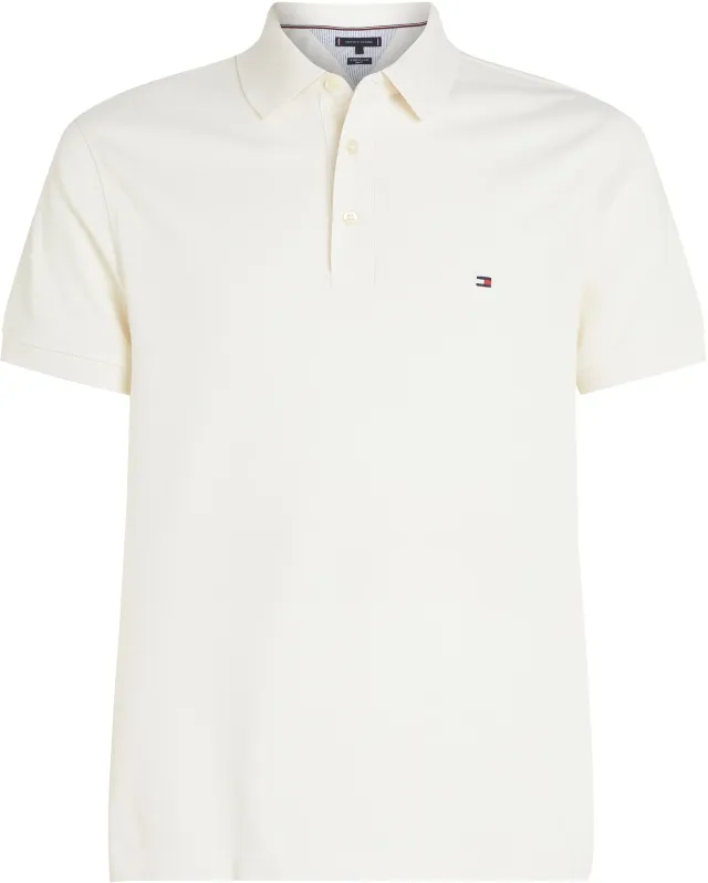 Tommy Hilfiger 1985 Polo Shirt Off Off-White White maat L