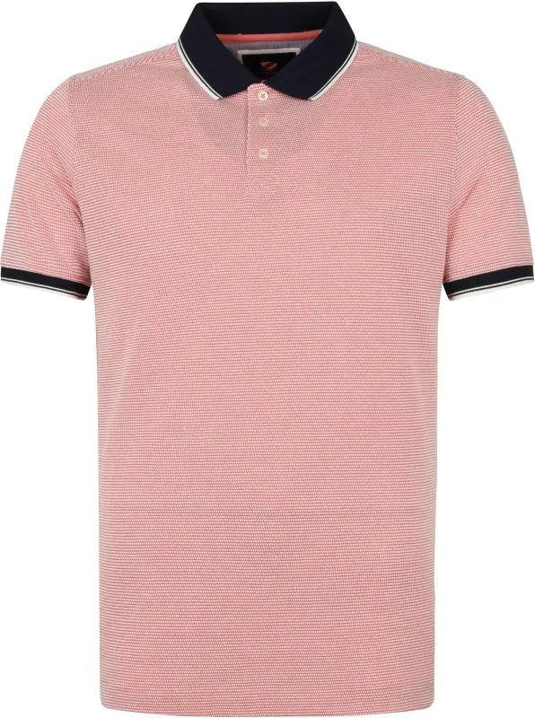 Suitable Oxford Polo Shirt Pink maat L
