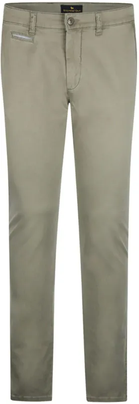 Steppin' Out Chino Northport Olive Green maat W 33