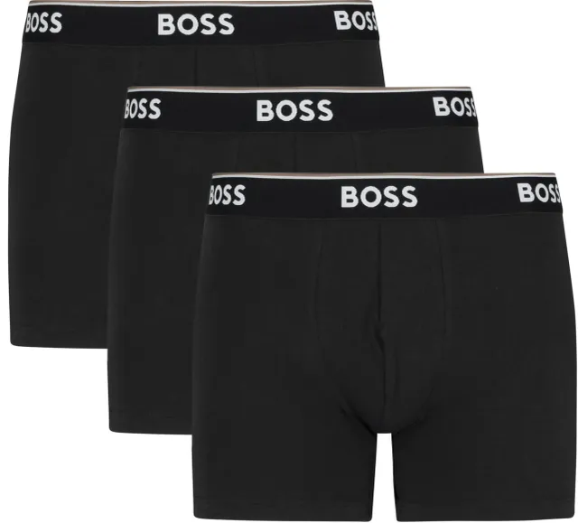 BOSS Boxer Shorts Power 3-Pack 001 Black maat L