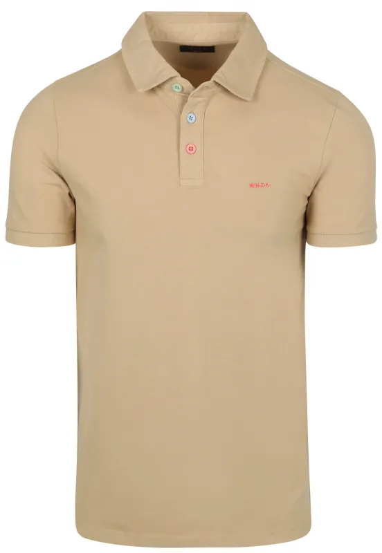 NZA Polo Shirt Hawera Beige maat 3XL