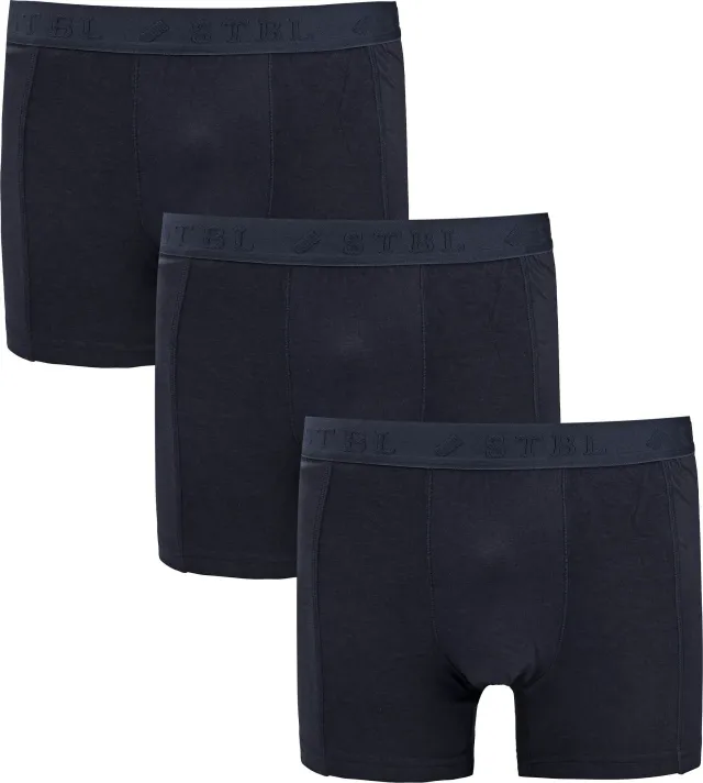Suitable Toni Boxershorts 3-Pack Navy Blue Dark Blue maat XXL