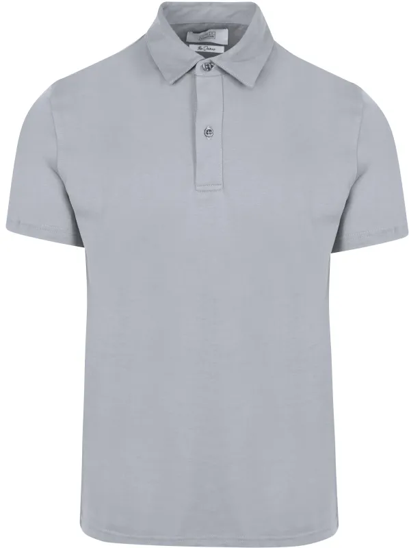 King Essentials The James Polo Shirt Grey maat L