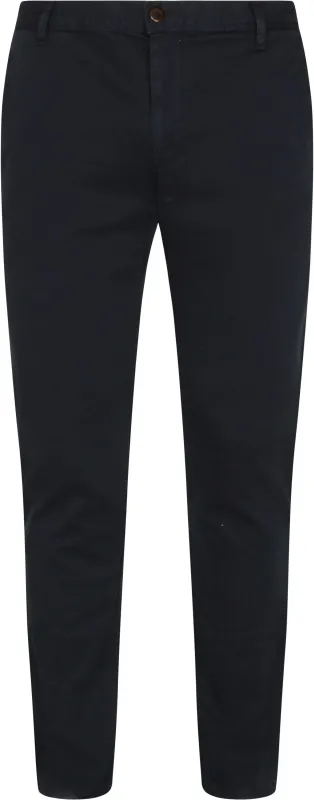 Alberto Rob Stretch Chino Dark Blue Dark Blue maat W 28