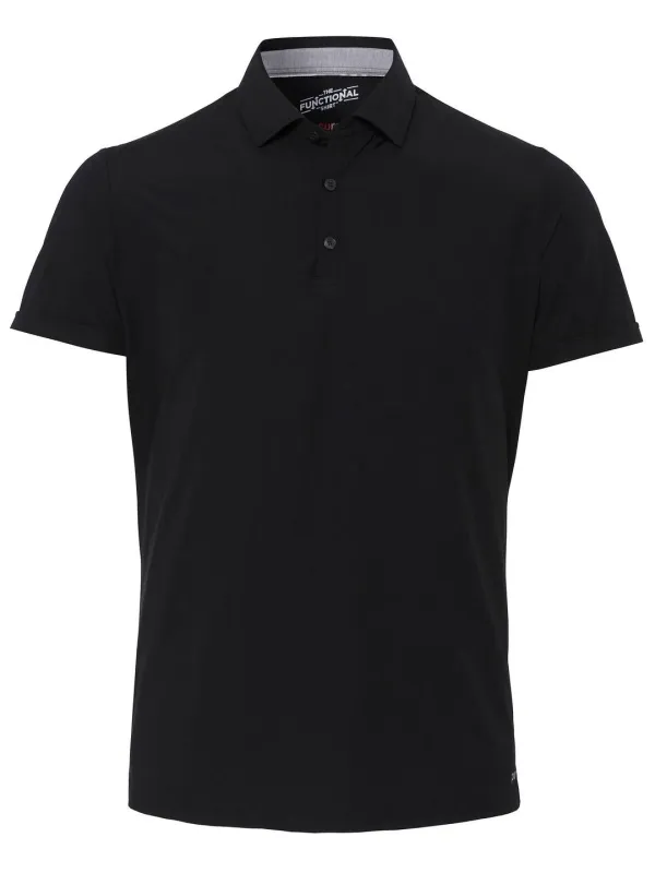 Pure Functional Polo Shirt Black maat 3XL