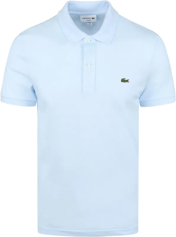 Lacoste Polo Shirt Light Light blue Blue maat 4XL