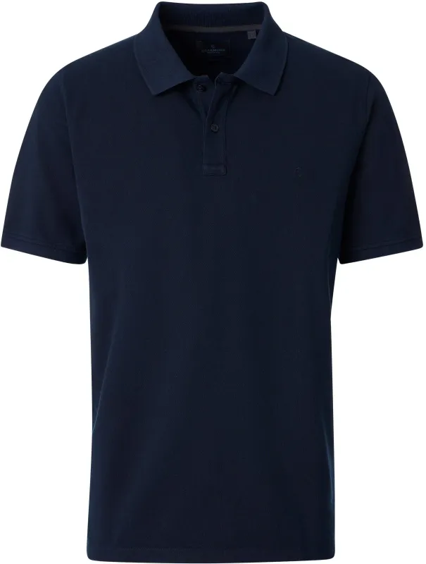 CASAMODA Polo Shirt Piqué Navy Blue Dark Blue maat 3XL