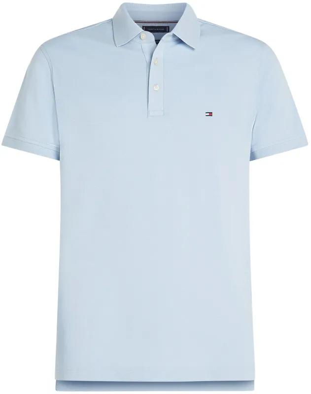 Tommy Hilfiger 1985 Polo Shirt Light blue Blue maat L