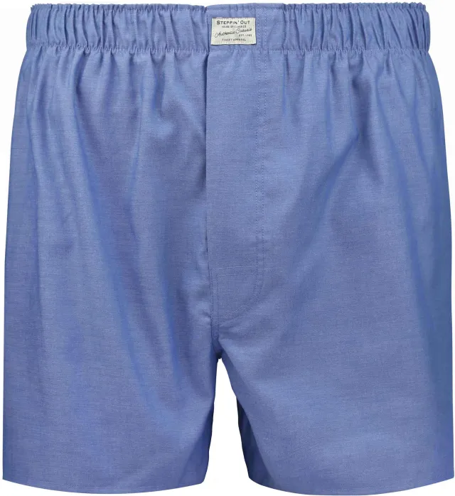 Steppin' Out Boxershort Oxford Blue maat M