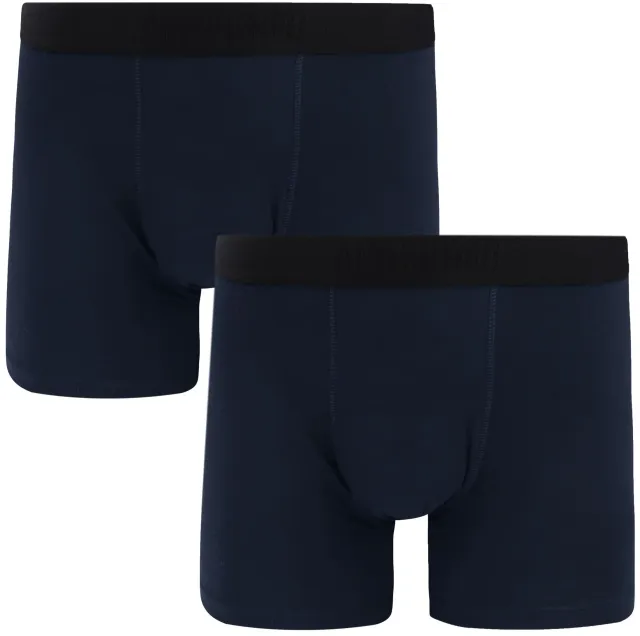 Alan Red Boxer Shorts Navy 2-Pack Blue Dark Blue maat L