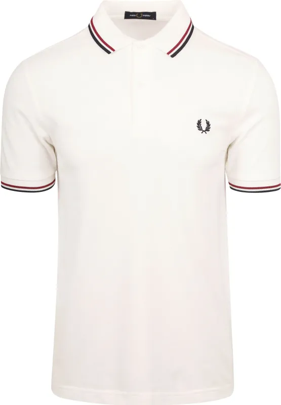 Fred Perry Polo M3600 Off T60 White maat 3XL