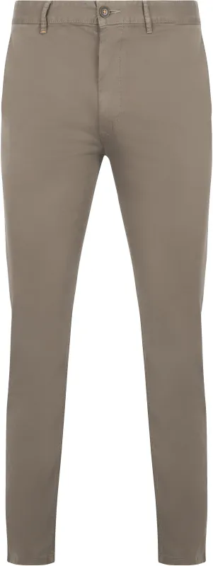 BOSS Chino Slim Pastel Brown Beige maat W 30