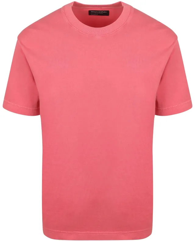 Marc O'Polo Heavy T-Shirt Pink maat L