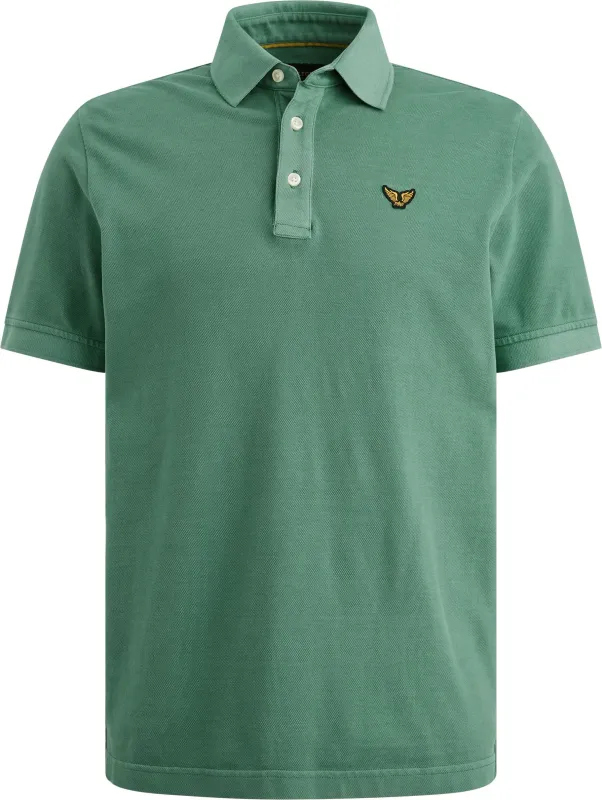 PME Legend Tailwing Logo Polo Shirt Deep Sea Green maat 3XL