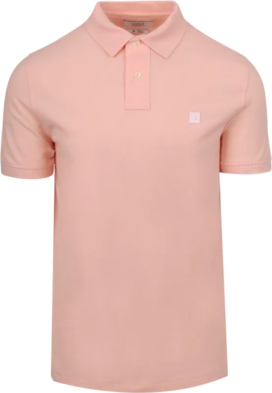 King Essentials The Rene Polo Shirt Pink maat L