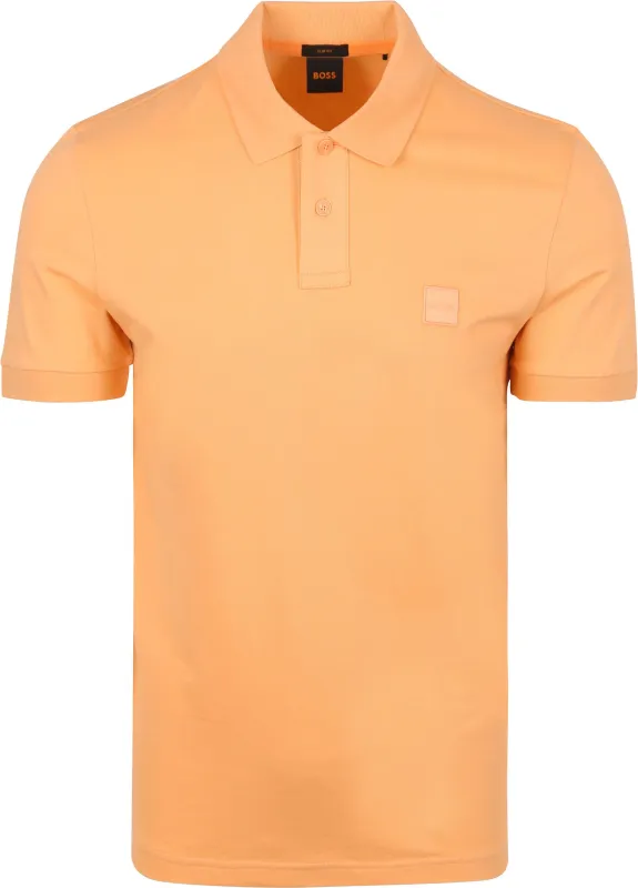 BOSS Passenger Polo Shirt Orange maat 3XL
