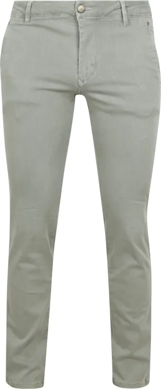 Suitable Chino Philo Flex Light Green maat W 30