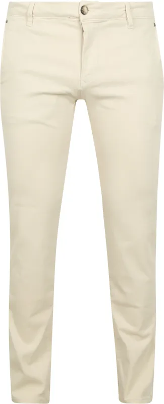 Suitable Chino Philo Flex Ecru Off-White maat W 30