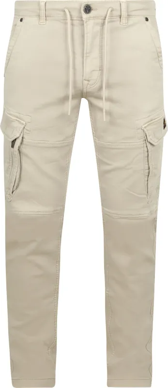 PME Legend Expedizor Cargo Trousers Greige Beige Grey maat W 31
