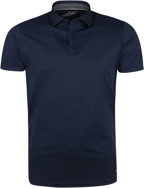 Pure Functional Polo Shirt SS Dark Dark Blue Blue maat 3XL