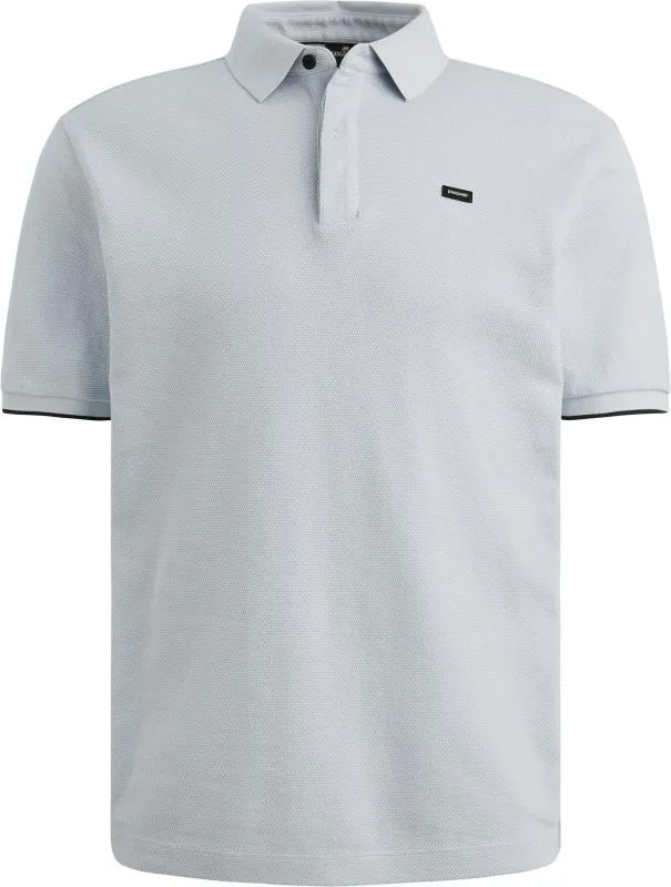 Vanguard Piqué Polo Shirt Light Light blue Blue maat 3XL