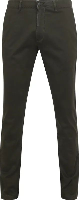 Steppin' Out Chino Newbury Olive Dark Green Green maat 46